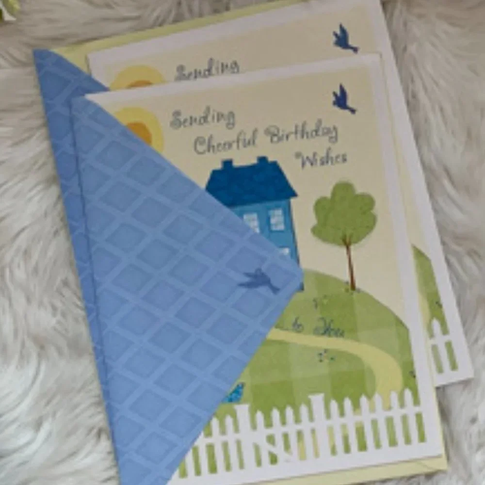 15 Assorted Birthday Cards with matching print envelopes